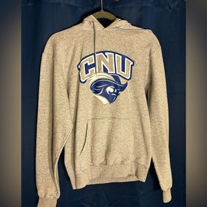 gray CNU hoodie